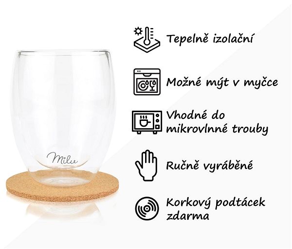 Termosklenice Milu Sada termosklenic 350 ml, 2 ks ...