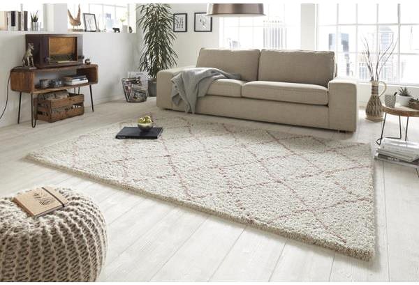 Koberec Kusový koberec Allure 102749 creme rosa 160 × 230 cm ...