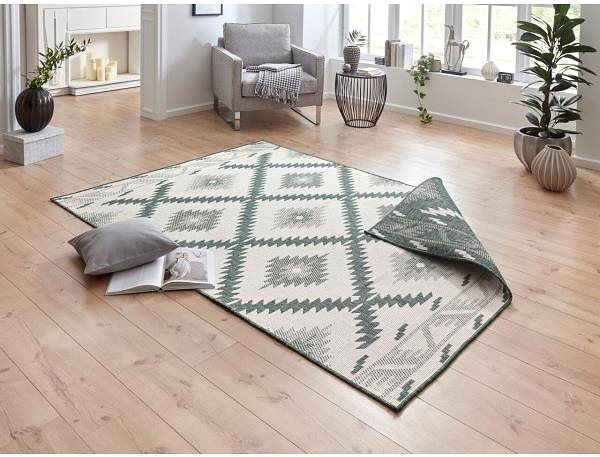 Koberec Kusový koberec Twin Supreme 103431 Malibu green creme 80 × 150 cm ...