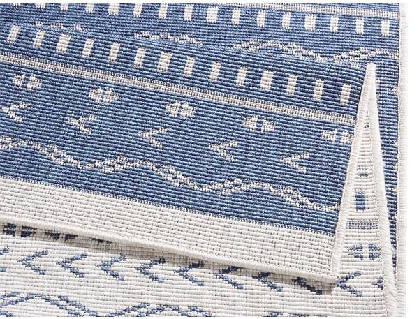 Koberec Kusový koberec Twin Supreme 103439 Kuba blue creme 80 × 250 cm ...