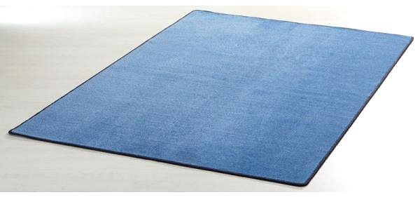 Koberec Kusový koberec Nasty 101153 Blau štvorec 200 × 200 cm ...