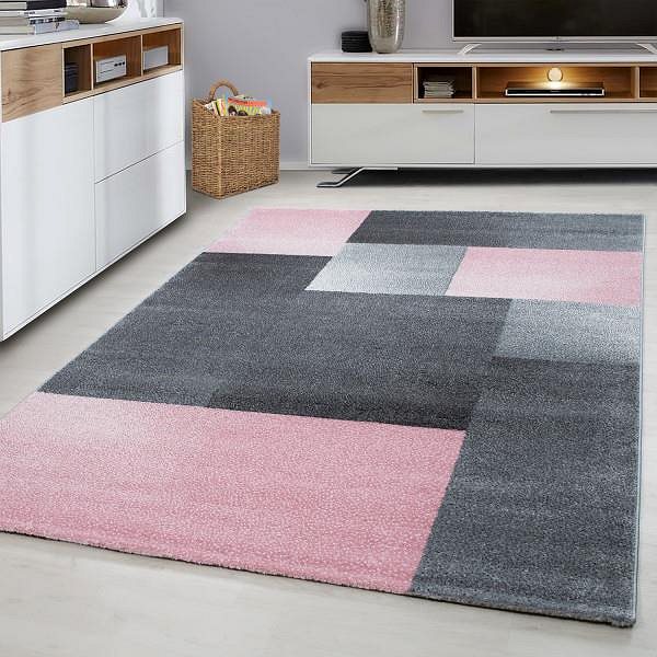 Koberec Kusový koberec Lucca 1810 pink 160 × 230 cm ...