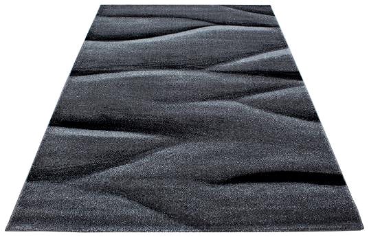 Koberec Kusový koberec Lucca 1840 black 80 × 150 cm ...