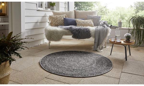 Koberec Kusový koberec Forest 103999 Darkgrey 160 × 160 o cm ...