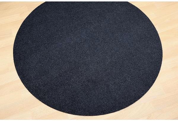 Koberec Kusový koberec Quick step antracit okrúhly 57 × 57 cm ...