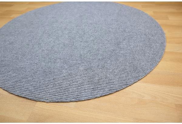 Koberec Kusový koberec Quick step sivý okrúhly 100 × 100 cm ...