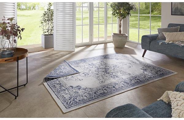 Koberec Kusový koberec Twin Supreme 104138 Blue/Cream 160 × 230 cm ...