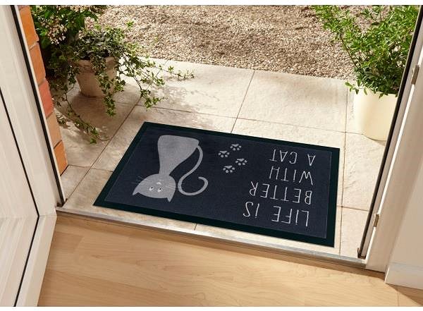 Rohožka Protiskluzová rohožka Mujkoberec Original 104493 Anthracite/Grey 45 × 75 cm ...