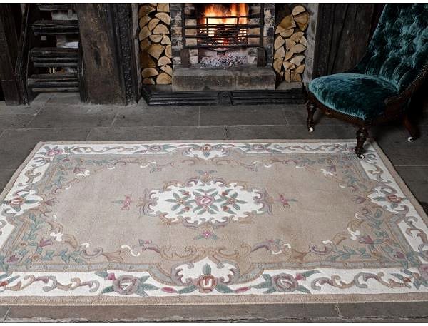 Koberec Ručne všívaný kusový koberec Lotus premium Fawn 120 × 180 cm ...