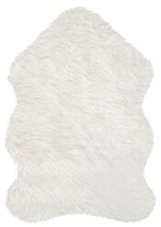 Koberec Kusový koberec Faux Fur Sheepskin Ivory 120 × 170 cm ...