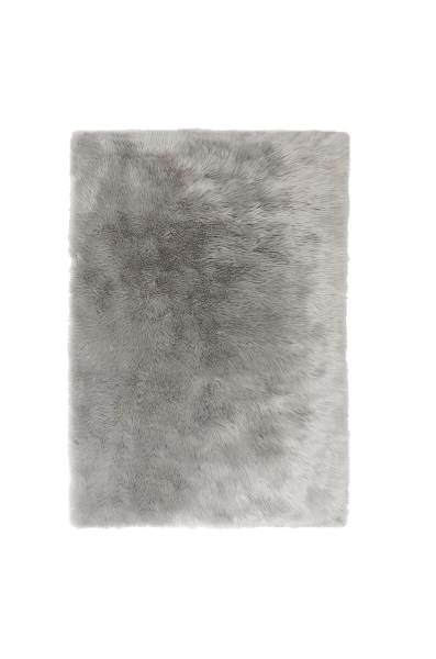 Koberec Kusový koberec Faux Fur Sheepskin Grey 60 × 90 tvar kožušiny cm ...