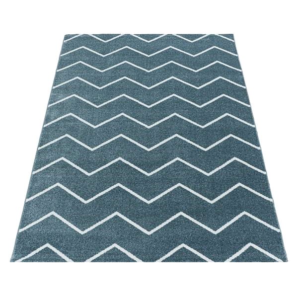 Koberec Kusový koberec Rio 4602 blue 80 × 150 cm ...