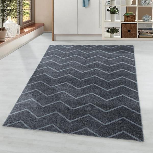 Koberec Kusový koberec Rio 4602 grey 80 × 150 cm ...