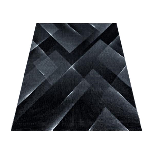 Koberec Kusový koberec Costa 3522 black 80 × 250 cm ...