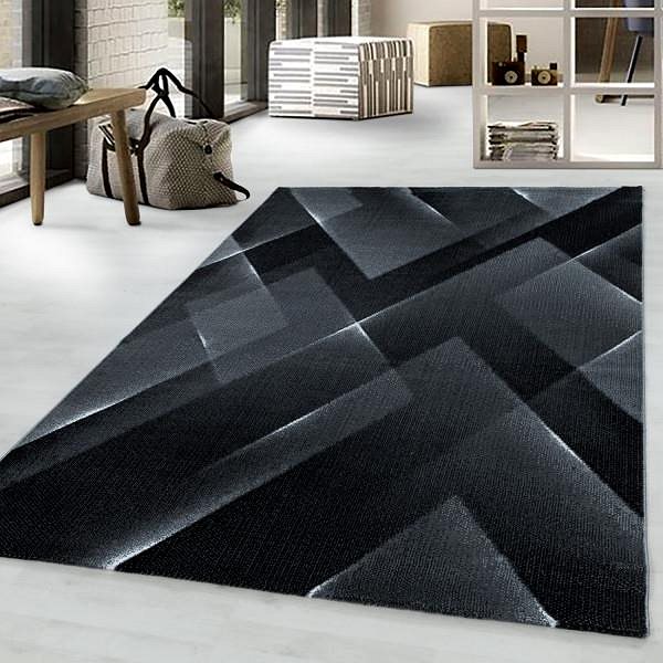 Koberec Kusový koberec Costa 3522 black 120 × 170 cm ...