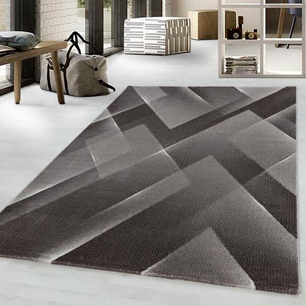 Koberec Kusový koberec Costa 3522 brown 80 × 250 cm ...