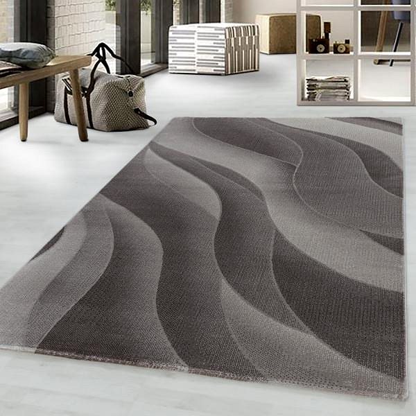 Koberec Kusový koberec Costa 3523 brown 120 × 170 cm ...