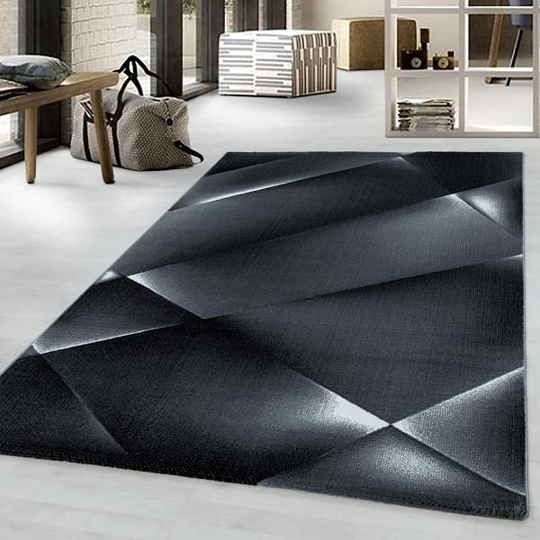 Koberec Kusový koberec Costa 3527 black 160 × 230 cm ...