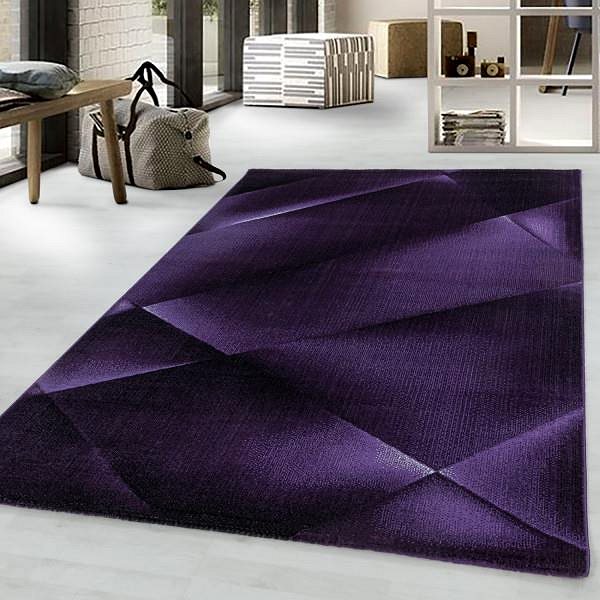 Koberec Kusový koberec Costa 3527 lila 160 × 230 cm ...