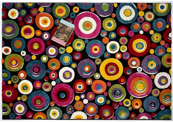 Koberec Kusový koberec Relief 22842-110 Multicolor 140 × 200 cm ...