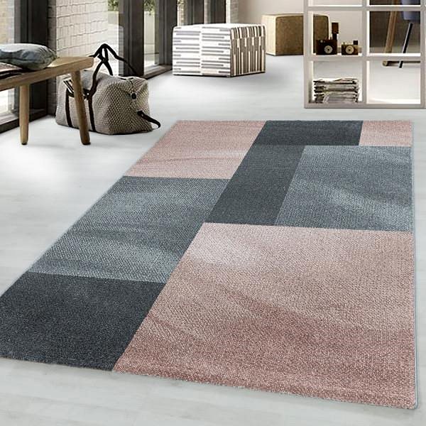Koberec Kusový koberec Efor 3712 rose 140 × 200 cm ...