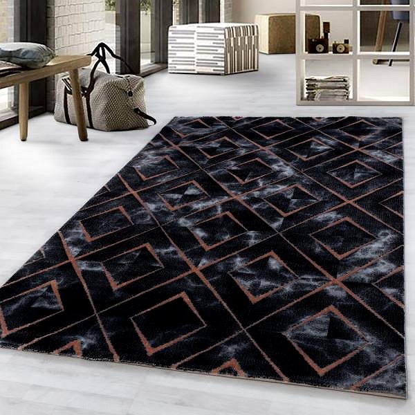 Koberec Kusový koberec Naxos 3812 bronze 80 × 250 cm ...