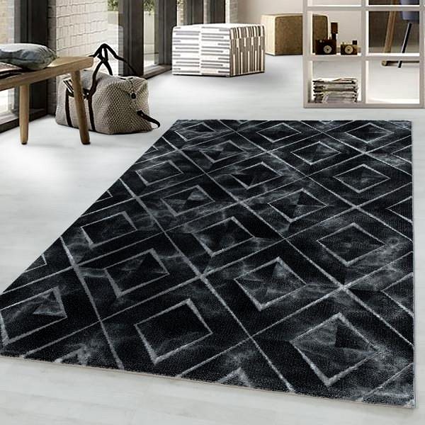 Koberec Kusový koberec Naxos 3812 silver 80 × 150 cm ...