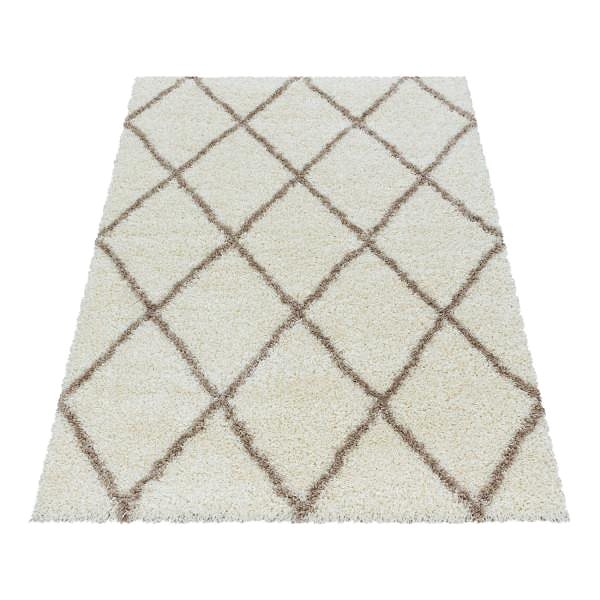 Koberec Kusový koberec Alvor Shaggy 3401 cream 60 × 110 cm ...