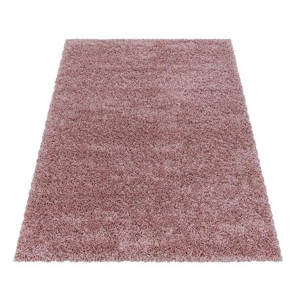 Koberec Kusový koberec Sydney Shaggy 3000 rose 60 × 110 cm ...