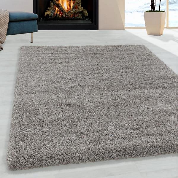 Koberec Kusový koberec Fluffy Shaggy 3500 beige 200 × 290 cm ...