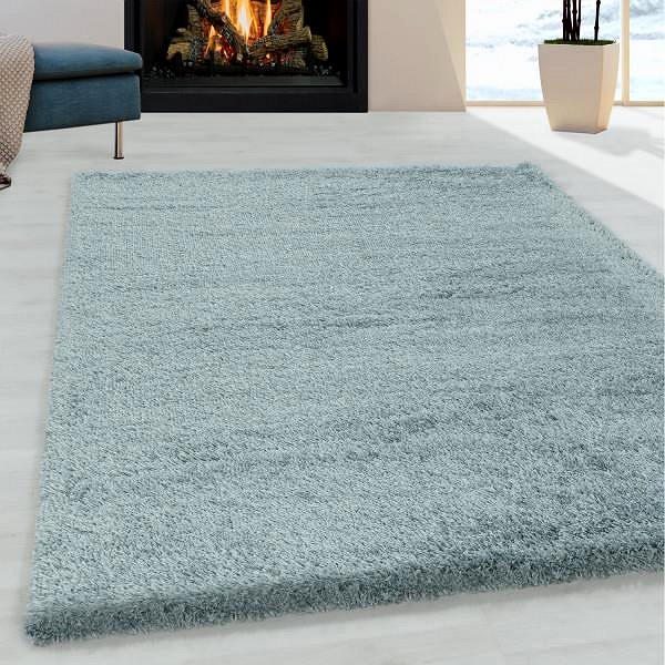 Koberec Kusový koberec Fluffy Shaggy 3500 blue 140 × 200 cm ...