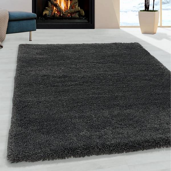 Koberec Kusový koberec Fluffy Shaggy 3500 grey 60 × 110 cm ...