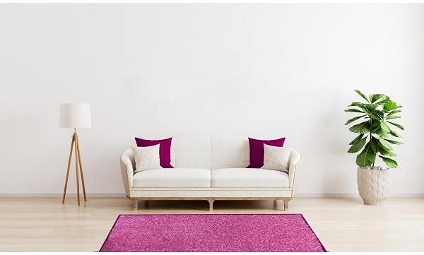Koberec Kusový koberec Eton 11 ružový 57 × 120 cm ...