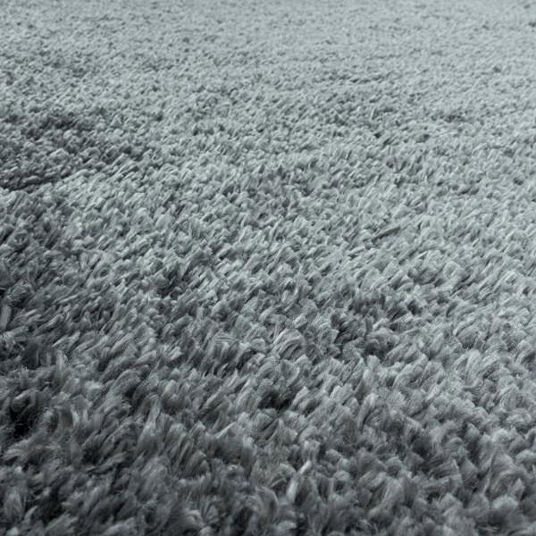 Koberec Kusový koberec Fluffy Shaggy 3500 light grey kruh 160 × 160 o cm ...