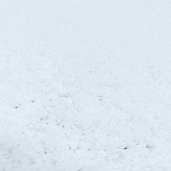 Koberec Kusový koberec Sydney Shaggy 3000 white kruh 80 × 80 o cm ...
