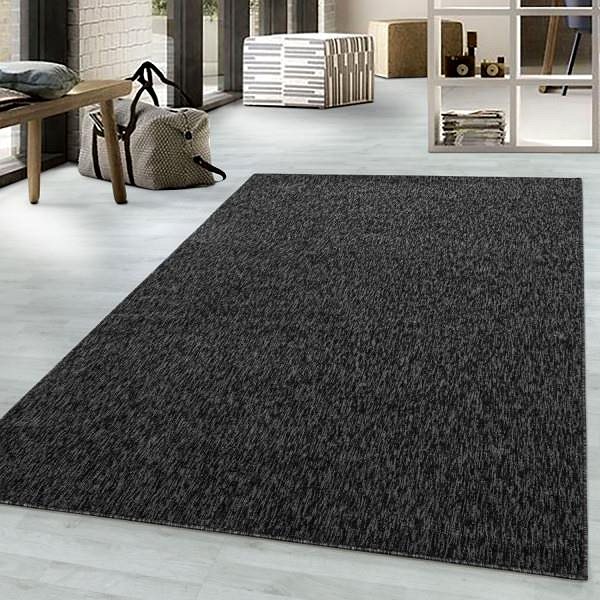 Koberec Kusový koberec Nizza 1800 anthrazit 60 × 100 cm ...