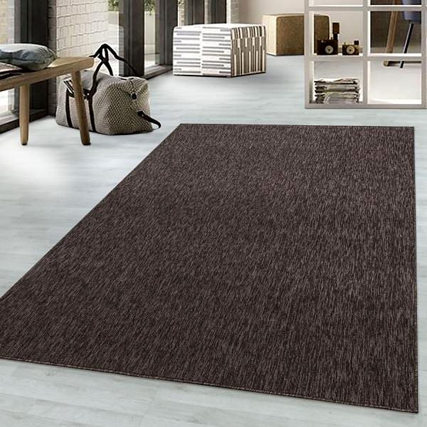 Koberec Kusový koberec Nizza 1800 brown 60 × 100 cm ...