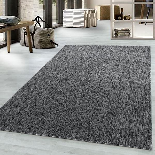 Koberec Kusový koberec Nizza 1800 grey 80 × 150 cm ...