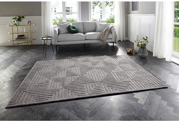 Koberec Kusový koberec New York 105092 Grey 120 × 170 cm ...