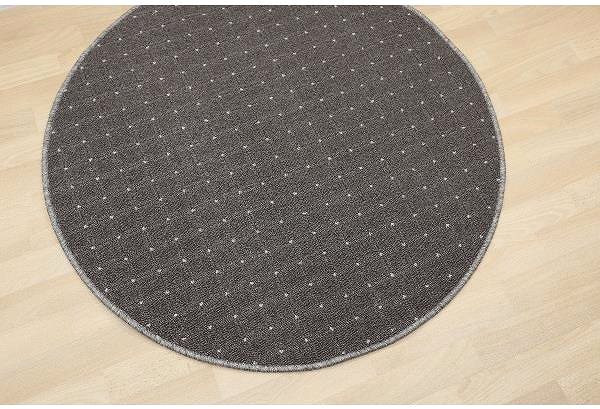 Koberec Kusový koberec Udinese hnedý kruh 57 × 57 cm priemer ...