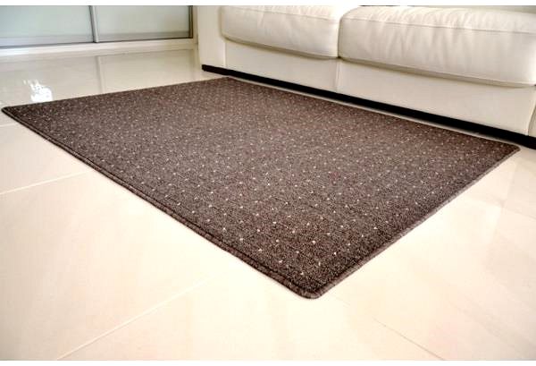 Koberec Kusový koberec Udinese hnedý 60 × 110 cm ...