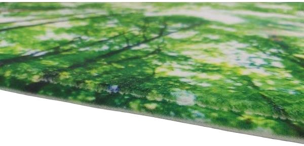 Kúpeľňová predložka Protišmyková 3D predložka Koruny stromov 60 × 120 cm ...