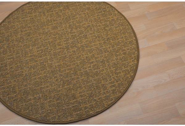 Koberec Kusový koberec Alassio zlatohnedý kruh 400 × 400 (priemer) cm ...