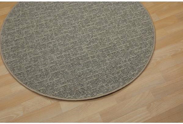 Koberec Kusový koberec Alassio sivobéžový kruh 67 × 67 (priemer) cm ...