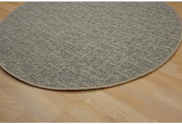 Koberec Kusový koberec Alassio sivobéžový kruh 80 × 80 (priemer) cm ...