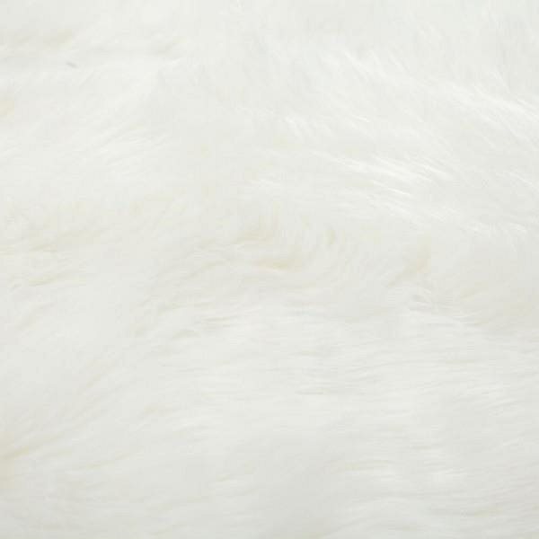 Koberec Kusový koberec Faux Fur Sheepskin Ivory kruh 120 × 120 o cm ...