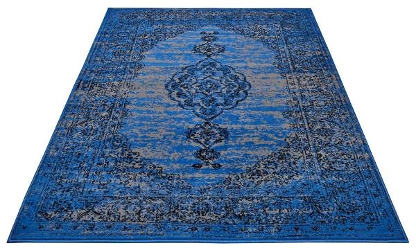 Koberec Kusový koberec Gloria 105517 Jeans 80 × 150 cm ...