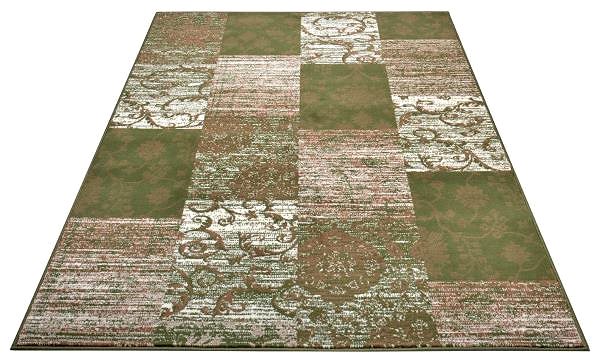 Koberec Kusový koberec Gloria 105521 Green Creme 120 × 170 cm ...