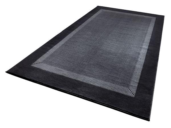 Koberec Kusový koberec Basic 105486 Black 160 × 230 cm ...