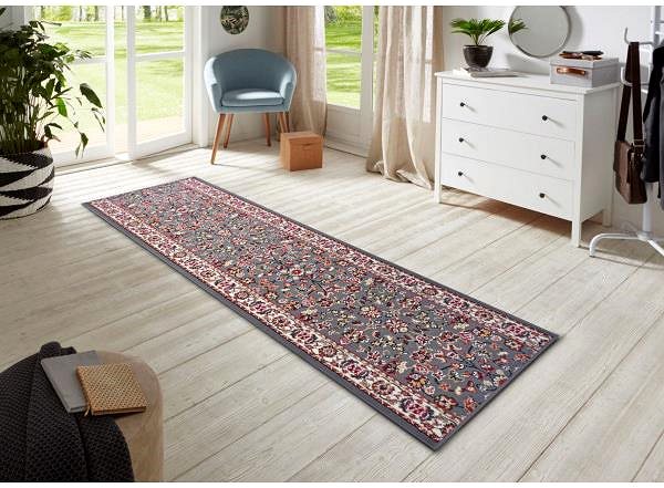 Koberec Běhoun Basic 105493 Grey 80 × 200 cm ...